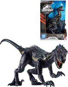 jurassic world fallen kingdom indoraptor dinosaur action figure with movable joints, toy gift