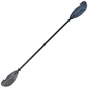 backwater 06-0016 assassin full paddle carbon hybrid - 90.5" to 94.5" length, black