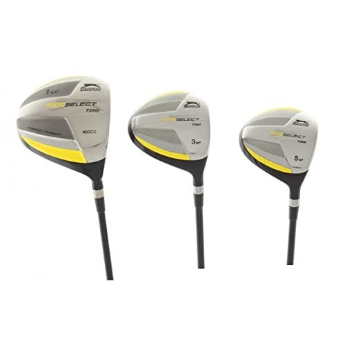 AGXGOLF Ladies Edition Woods Set: 460cc Large Face Driver, with #3 & #5 Fairway Woods; w/Graphite Shaftst Right Hand Available in Petite, Regular, & Tall Lengths: US Built