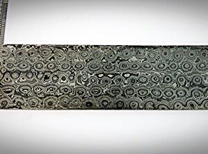 Poshland BLD-57 Damascus Steel bars - RAINDROP Pattern