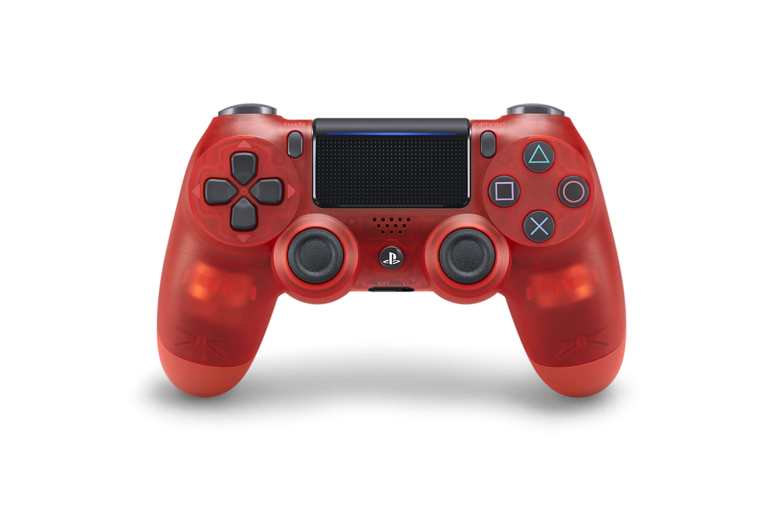 Sony Dualshock 4 Wireless Controller for PlayStation 4 - Red CRYSTAL - PlayStation 4