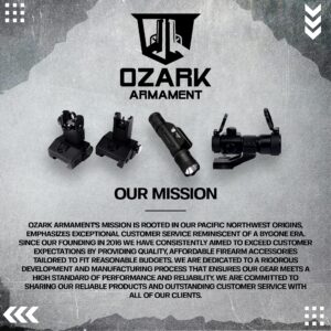 OZARK ARMAMENT 4x32 Scope, Acog Scope, 4X Scope, 4X Rifle Scope, 4X Prism Scope, Tactical Scope, Picatinny Scope Mount Included with Each Prism Optic, Acog Style 4x32 Rifle Scope, Acog Rifle Scope