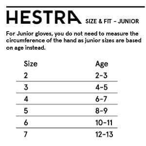 Hestra Women´s XC Primaloft 5-finger Glove - Black - 6