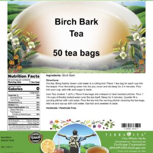 Birch Bark Tea (50 tea bags, ZIN: 510714) - 2 Pack