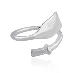 FashionJunkie4Life Sterling Silver Rowing Oar Wrap Ring, Sizes 6-10 (7)