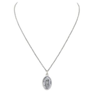 Rosemarie Collections Irish Religious Medal St Bridget and St Patrick Pendant Necklace