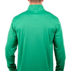 Ultra Game mens Pullover Tee NBA Men s Quarter Zip Poly Knit Long Sleeve Shirt, Team Color, Medium US