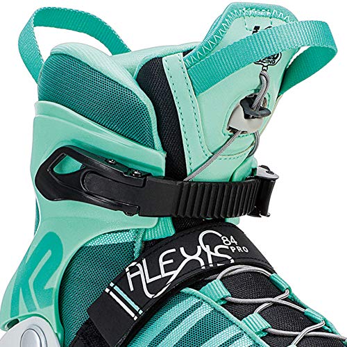 K2 Skate Women's Alexis 84 Pro Inline Skate, Green White, 7.5