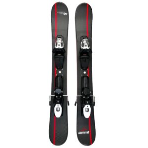 summit carbon pro 99cm skiboards snowblades with atomic m10 release bindings new