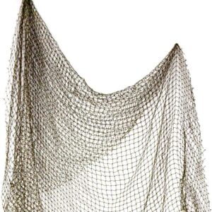 fishing net - 1 pack of 5' x 7' - fishing net décor - decorative fishing net wall decor - nautical fish net - fishing net decoration - fish net decorative - fishnet décor - sea netting décor