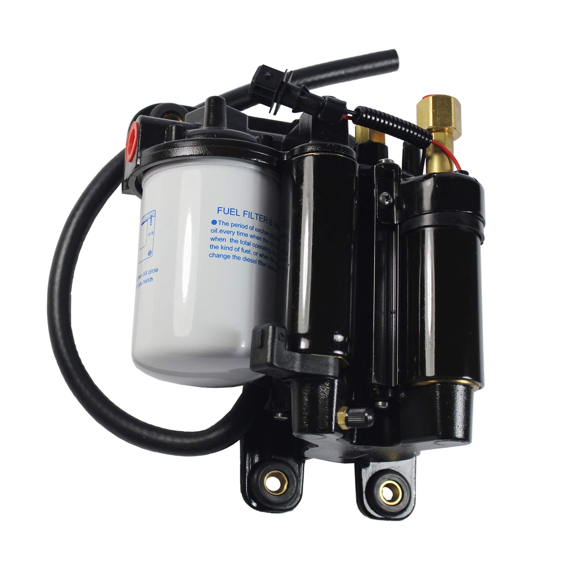 Electric Fuel Pump Assembly Replacement For Volvo Penta 21608511 21545138 4.3L 5.0L 5.7L for 4.3OSI 4.3GXI 5.0OSI 5.0GXI 5.7GI 5.7GXI 5.7OSI 5.7OSXI 3594444 213977771 3861355 3860210