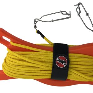 Float Line with Winder for Boating, Towing a Float or Buoy while Spearfishing Snorkeling and SCUBA