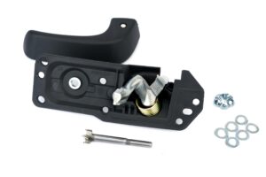 interior door handle kit, front driver side - replaces 80374, 20833606 - compatible with chevy, gmc, cadillac vehicles - silverado, tahoe, suburban, avalanche, sierra, yukon, xl, escalade 2007-2014