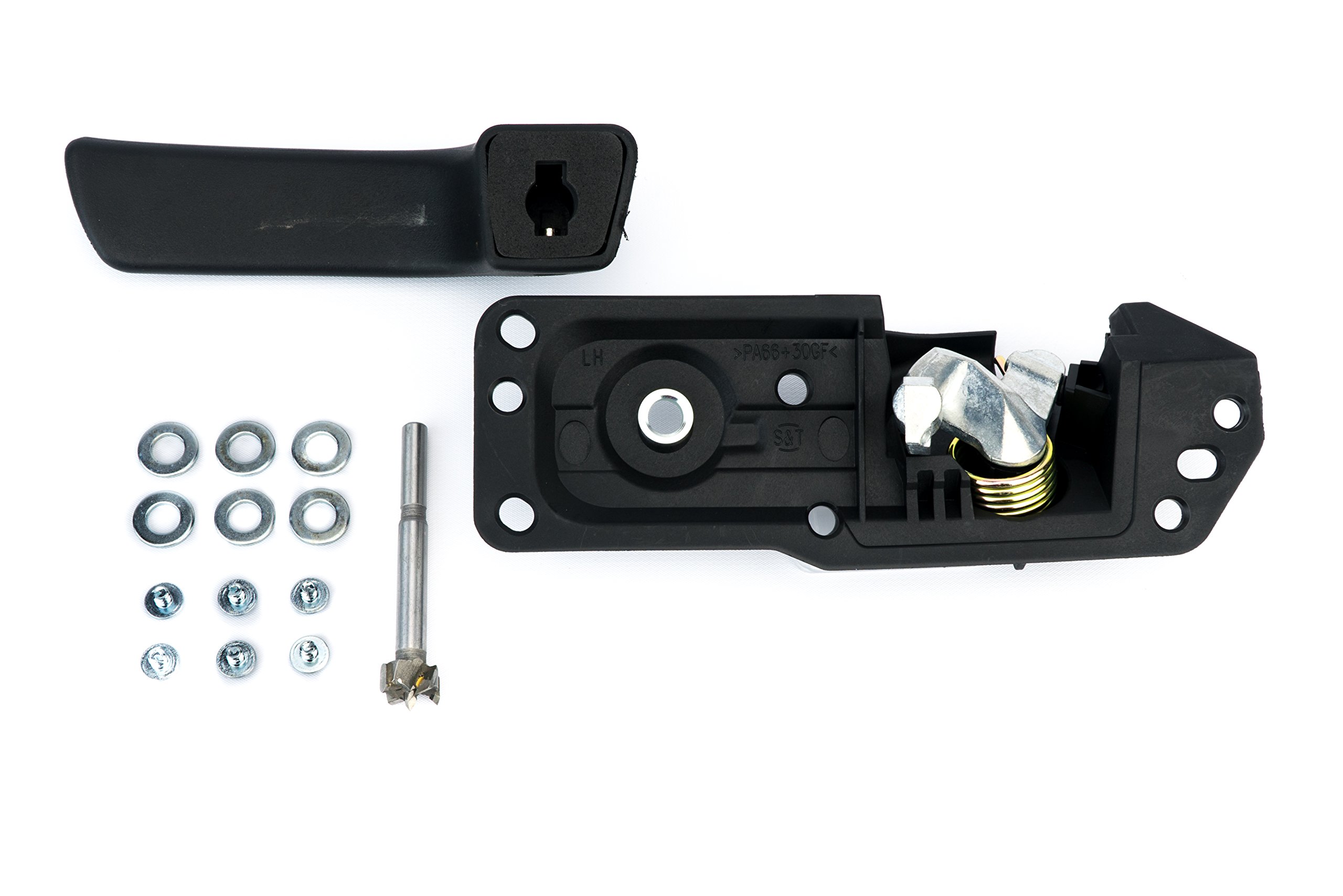 Interior Door Handle Kit, Front Driver Side - Replaces 80374, 20833606 - Compatible with Chevy, GMC, Cadillac Vehicles - Silverado, Tahoe, Suburban, Avalanche, Sierra, Yukon, XL, Escalade 2007-2014