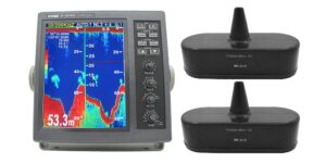 onwa kf-1067mk2/df: 10.4" dual frequency fish finder 2 kw version