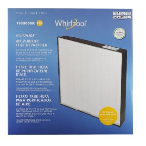 Whirlpool 1183050K True HEPA Filter (Extra Large) - Design to Fit Air Purifier Model WPPRO2000, 18.1x18.1 inch