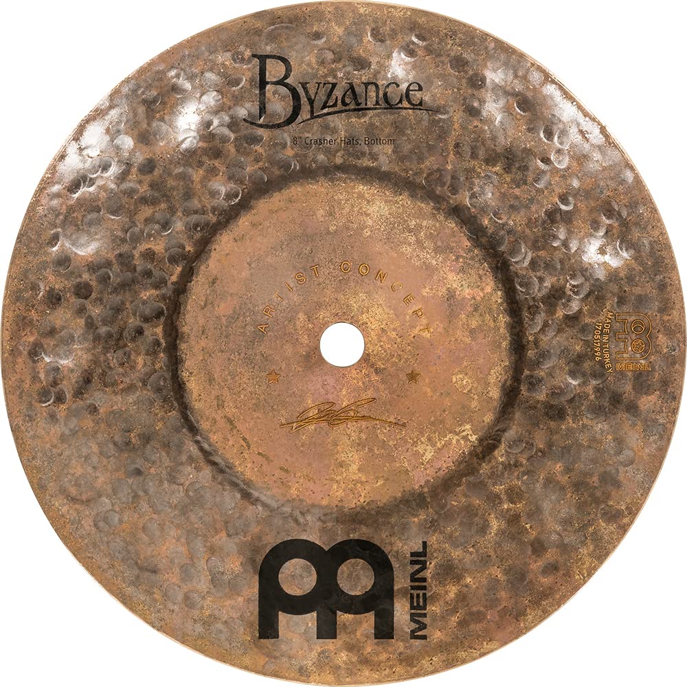 Meinl Cymbals Artist Concept Model - Benny Greb Crasher Hi-Hat Cymbal - 8 Inch