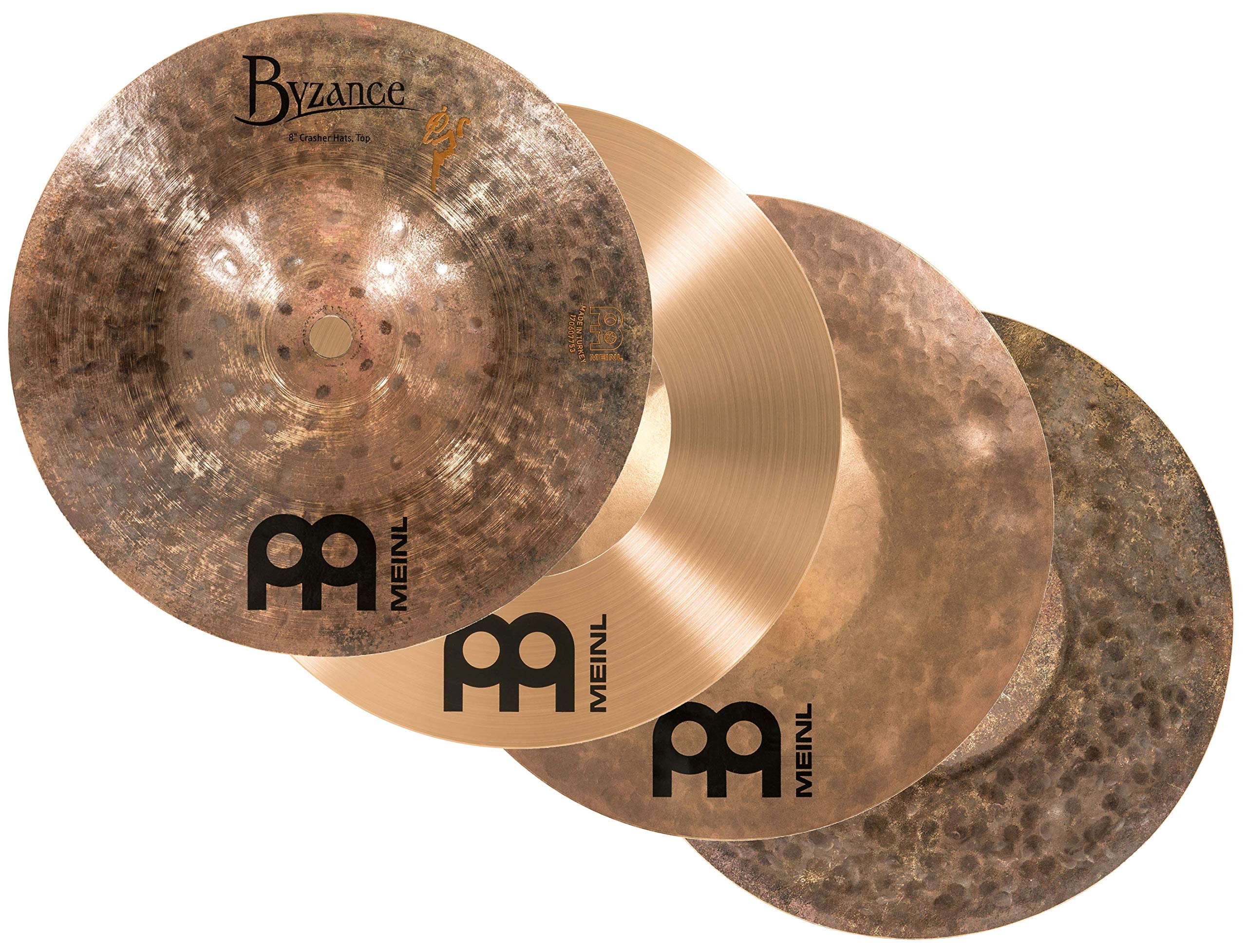 Meinl Cymbals Artist Concept Model - Benny Greb Crasher Hi-Hat Cymbal - 8 Inch