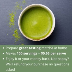 KENKO Matcha Green Tea Powder [USDA Organic] Ceremonial Grade, Authentic, First Harvest, Quality Japanese Matcha for Better Health & Energy. 50 Servings in a 100g [3.5oz] Bag