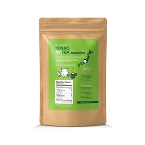 KENKO Matcha Green Tea Powder [USDA Organic] Ceremonial Grade, Authentic, First Harvest, Quality Japanese Matcha for Better Health & Energy. 50 Servings in a 100g [3.5oz] Bag