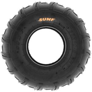 SunF A003 ATV/UTV/Lawn-Mowers Off-Road Tire 20x10-8, 6 PR, Directional Tread (Pair of 2)