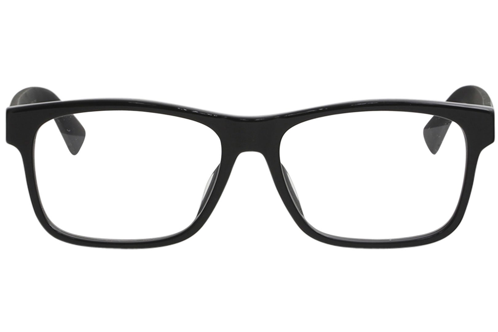 Gucci Rectangular Eyeglasses GG0176OA 001 Black 56mm 0176