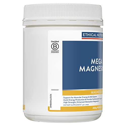 Ethical Nutrients Mega Magnesium Powder Citrus 450g