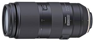 tamron 100-400mm f/4.5-6.3 vc usd telephoto zoom lens for canon digital slr cameras (6 year limited usa warranty) black