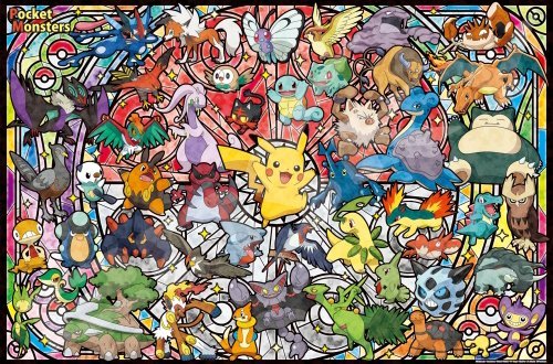 ensky 1000 Piece Art Crystal Jigsaw Puzzle Pokemon Best Partner (50 x 75 cm)