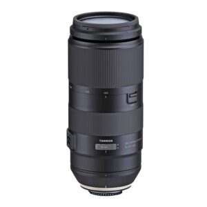 tamron 100-400mm f/4.5-6.3 vc usd telephoto zoom lens for nikon digital slr cameras (6 year limited usa warranty) black