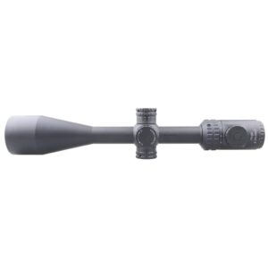 Vector Optics Hugo 6-24x50 Second Focal Plane (SFP) Riflescope with Illuminated Center Dot BDC Reticle, 25.4mm Tube, 1/4 MOA Per Adjustment, Turret Lock System, Free Mount Rings, Lens Caps, Sunshade