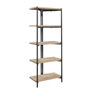 sauder north avenue bookcase/ bookshelf, charter oak finish