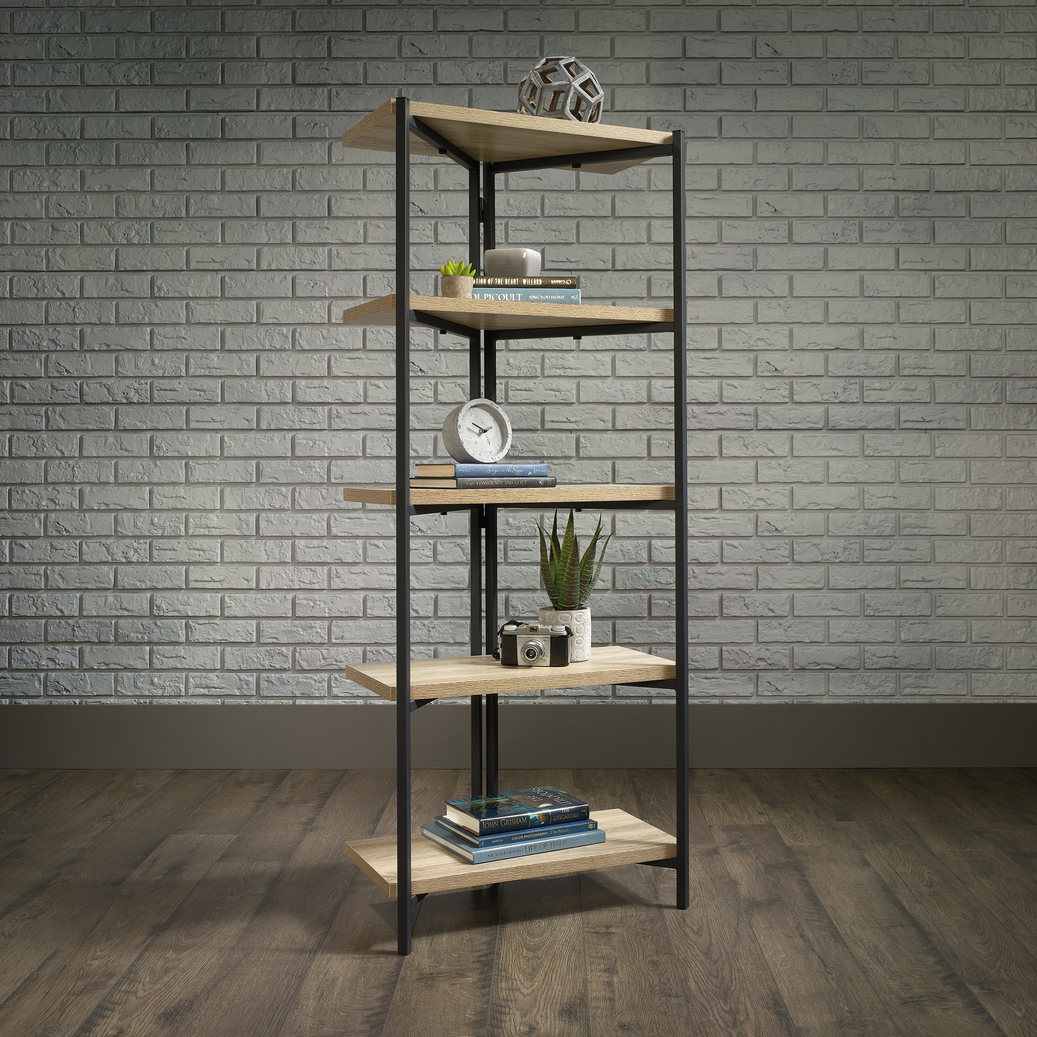 Sauder North Avenue Bookcase/ Bookshelf, Charter Oak finish