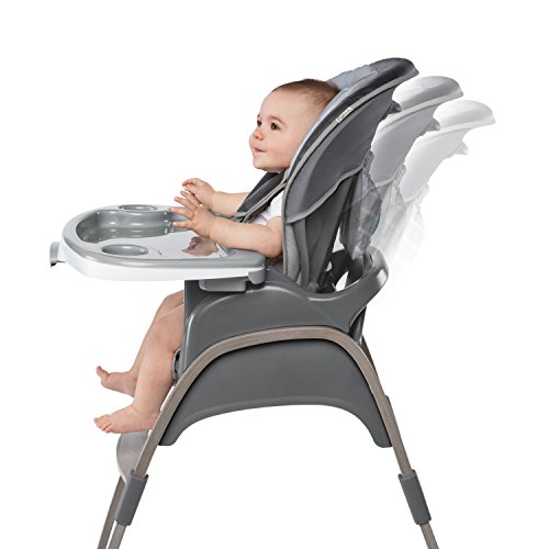 Ingenuity Boutique Collection 3-in-1 Wood High Chair, Bella Teddy - High Chair, Toddler Chair, and Booster