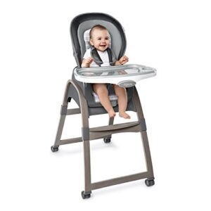 Ingenuity Boutique Collection 3-in-1 Wood High Chair, Bella Teddy - High Chair, Toddler Chair, and Booster