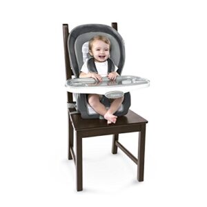 Ingenuity Boutique Collection 3-in-1 Wood High Chair, Bella Teddy - High Chair, Toddler Chair, and Booster