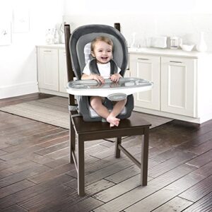 Ingenuity Boutique Collection 3-in-1 Wood High Chair, Bella Teddy - High Chair, Toddler Chair, and Booster