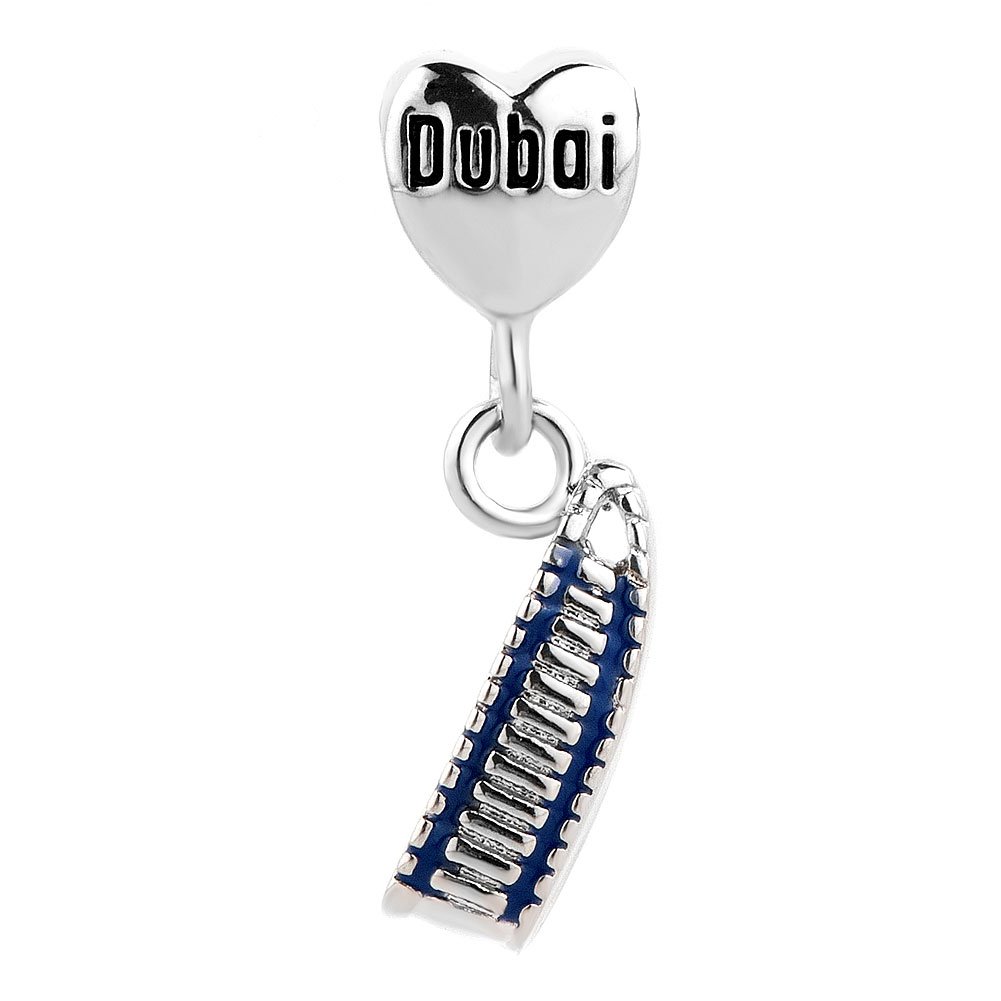 CharmSStory Dubai Burj Sailing Hotel Building Charms For Bracelets