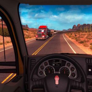 American Truck Simulator Gold (New Mexico DLC/Wheel Turning/Steering Creations) (PC DVD)