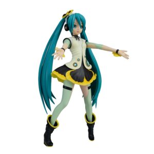 Sega Project Diva Arcade Future Tone Hatsune Miku Super Premium Action Figure Pansy, 9"