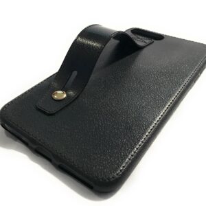 Black handle iPhone case