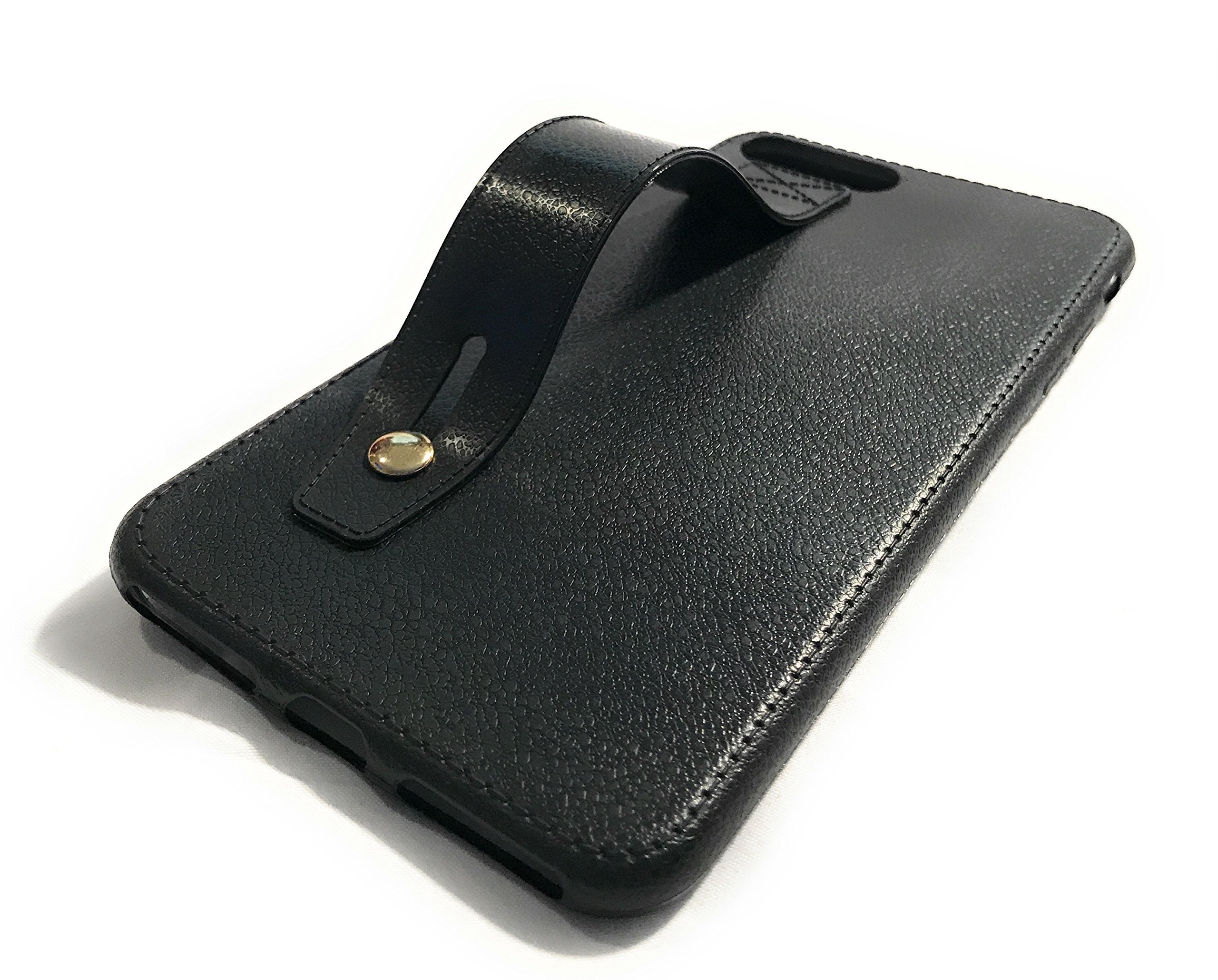 Black handle iPhone case