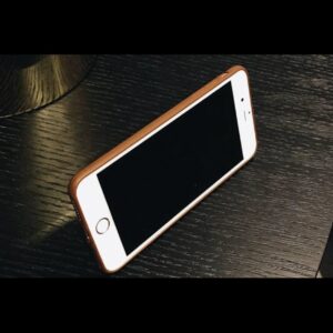 Black handle iPhone case