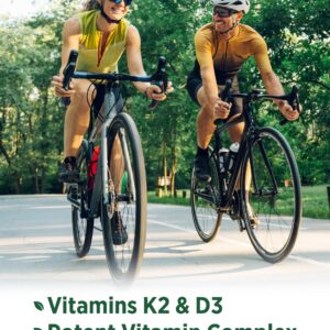 Vitamin K2 MK7 Complex | 100 mcg | 50 Softgels | with Vitamin D3 | Non-GMO & Gluten Free Supplement | by Nature's Truth