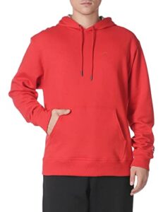 champion powerblend blend pullover hoodie team red x-large