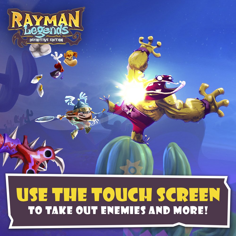 Rayman Legends Definitive Edition - Nintendo Switch Game