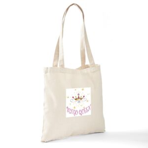 CafePress BINGO QUEEN Tote Bag Natural Canvas Tote Bag, Reusable Shopping Bag