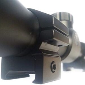 Thompson Center TC Multi-X 3-9X40 Black Riflescope with Rings