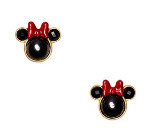 kate spade new york earrings bow stud (minnie mouse bow stud)