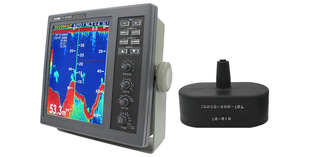 ONWA KF-1067MK2/1KW/50: 10.4" Color Fish Finder 1kW (50 KHz only)